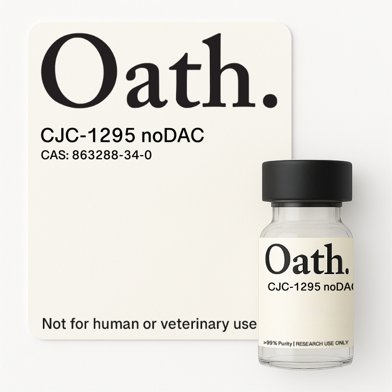 Oath Research CJC-1295, sold as research material at oathresearch.com