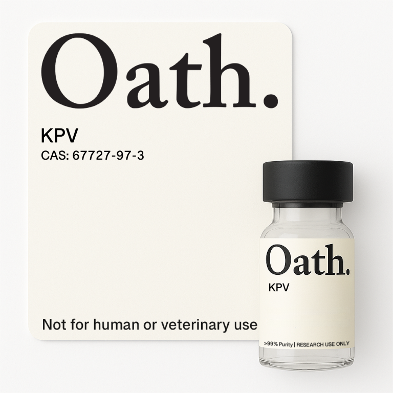 Oath Research KPV, sold as research material at oathresearch.com