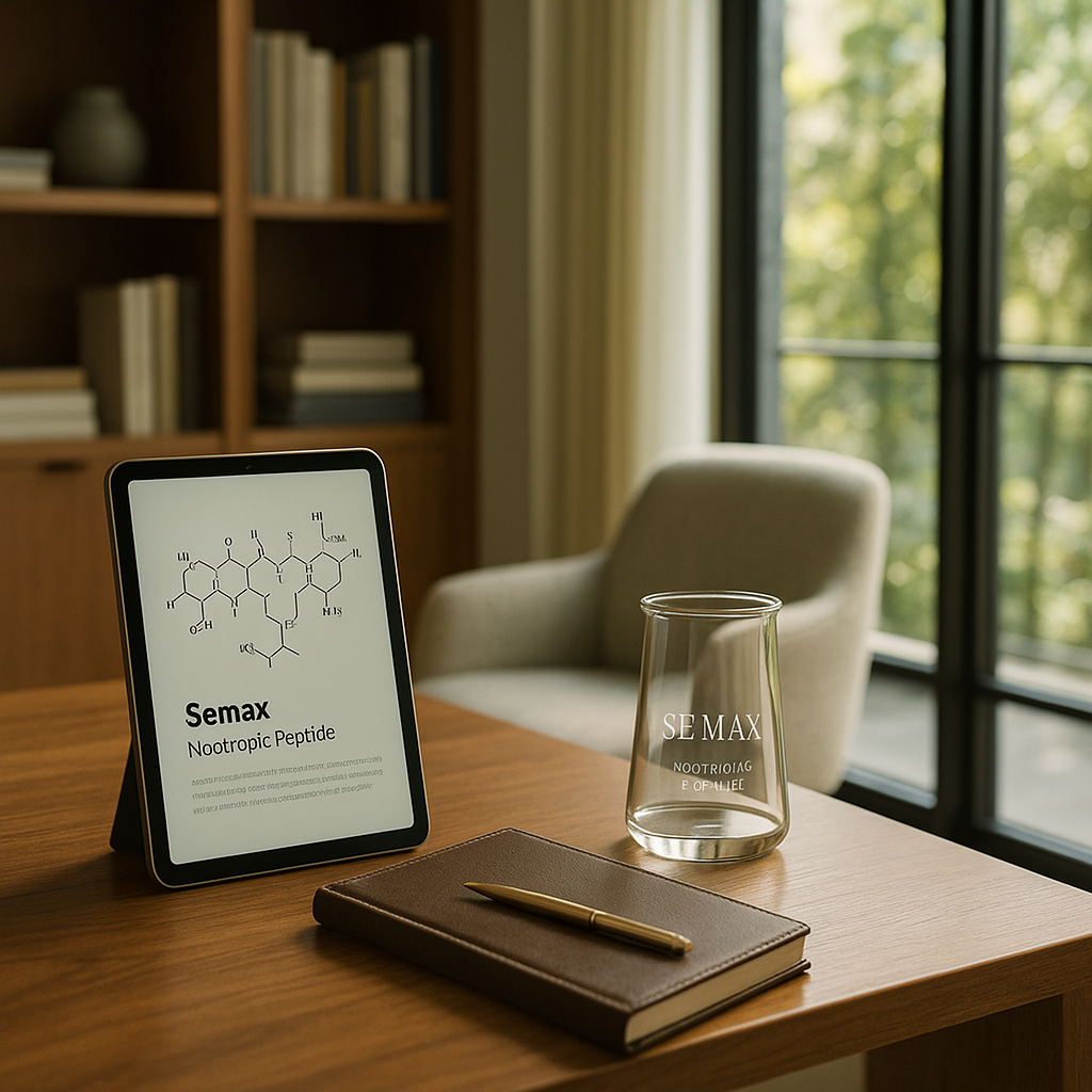 Semax nootropic peptide for cognitive enhancement research