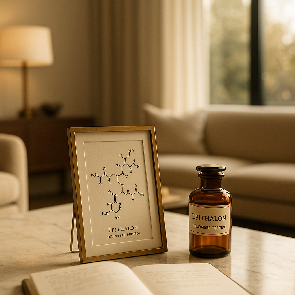 Epithalon telomere peptide for anti-aging longevity research