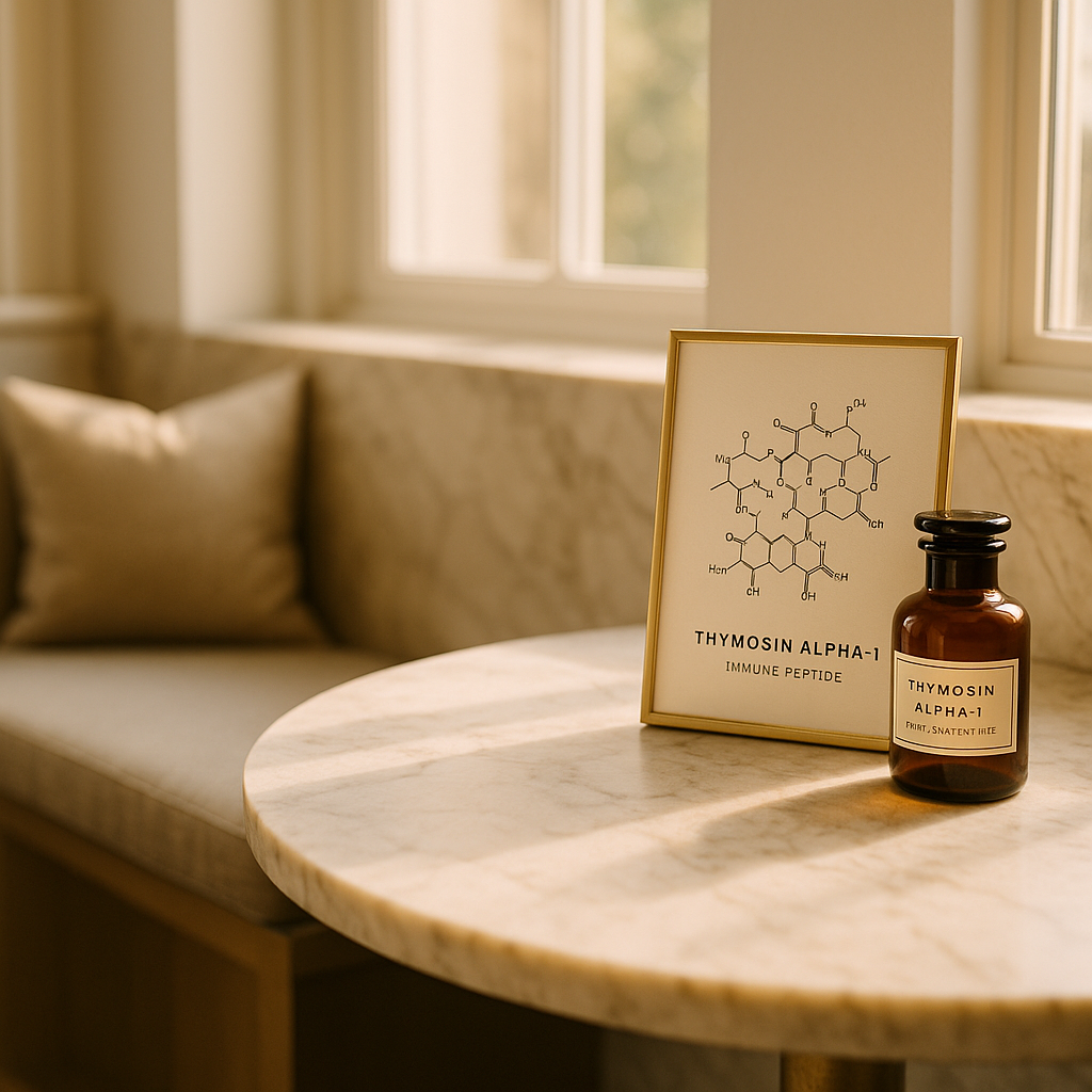 Thymosin Alpha-1 immune peptide for T-cell research and immunology studies