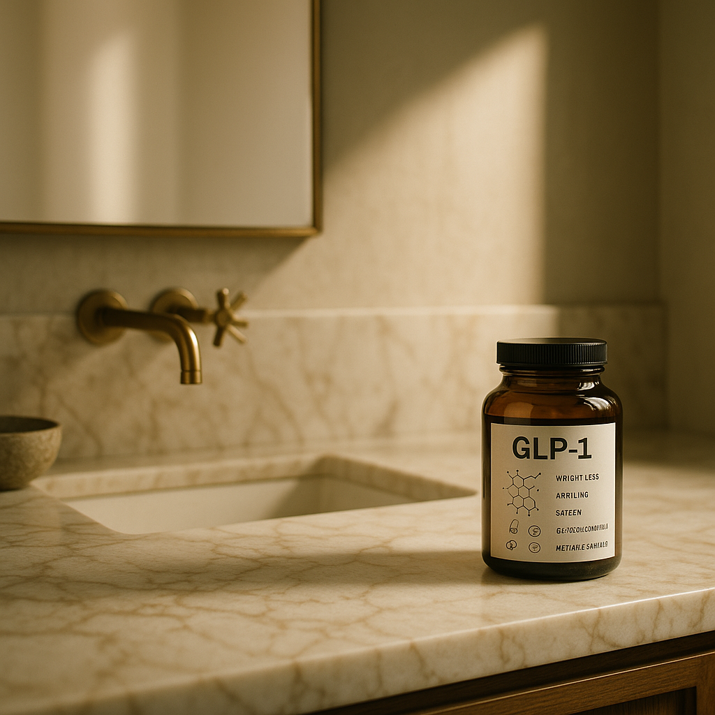 Cinematic ultra‑high‑resolution photograph: inside an upscale contemporary home