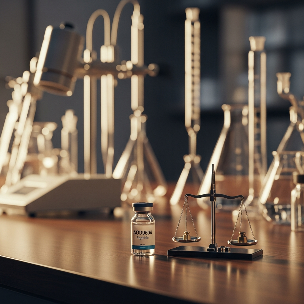 Illustration of AOD9604 Peptide: Can Non-Anabolic Fat-Loss Boost Your Metabolism?