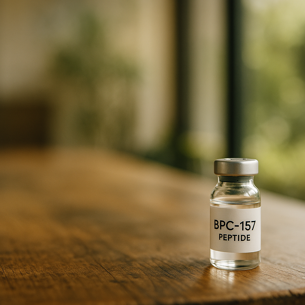 tendon-repair illustration for BPC-157 Peptide: Can Healing Outpace Injury in Gut or Tendon Repair?